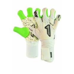 Guantes de Portero Rinat Aries Nemesis Blanco Verde Infantil