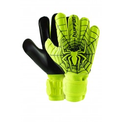 Guantes de portero Buffon Spider Basico Varillas Neón negro